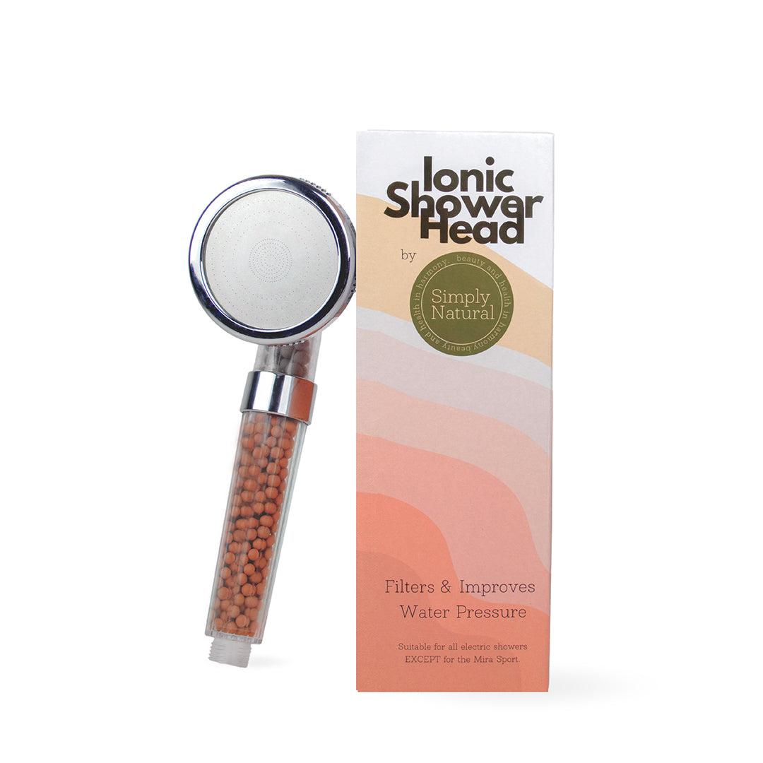 Ionic Shower Head (Protects Hair colour from Minerals, Hard Water & Chlorine)