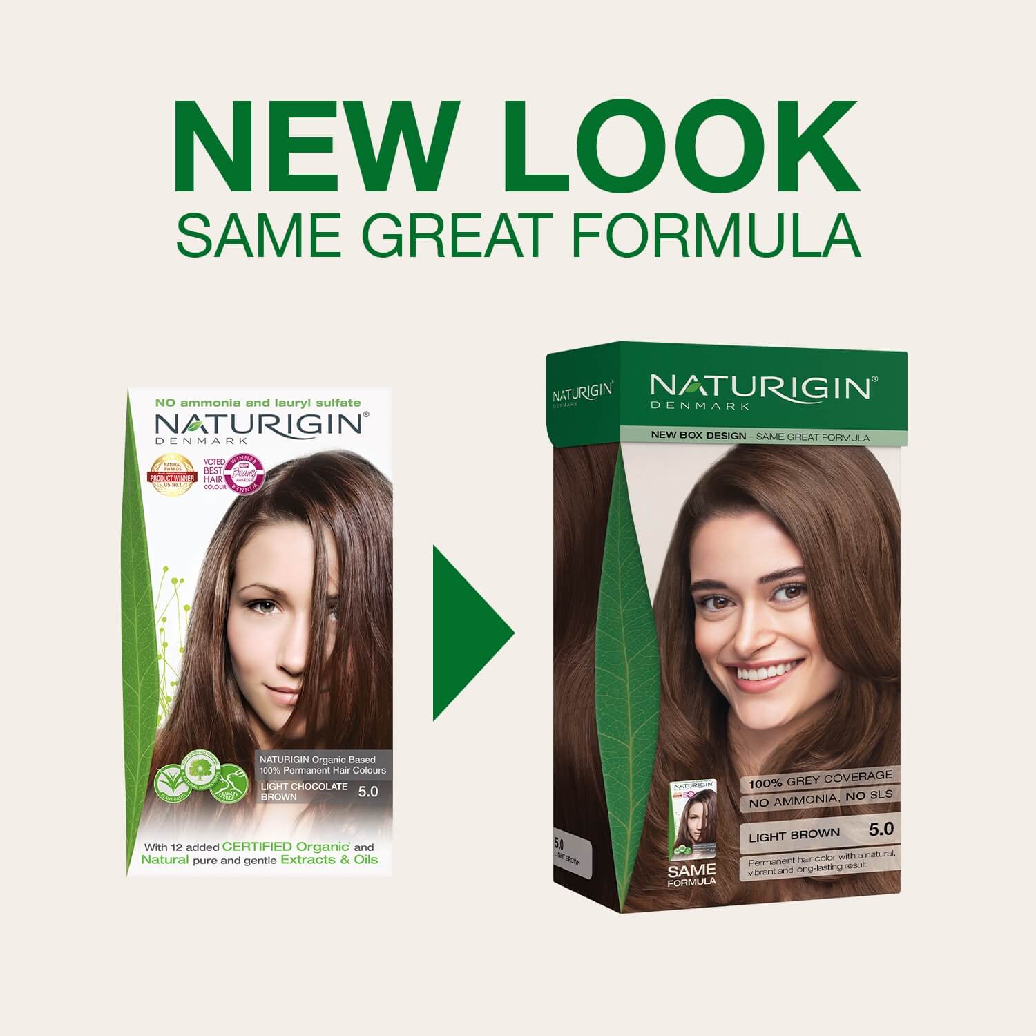 Light Brown 5.0 Permanent Hair Colour
