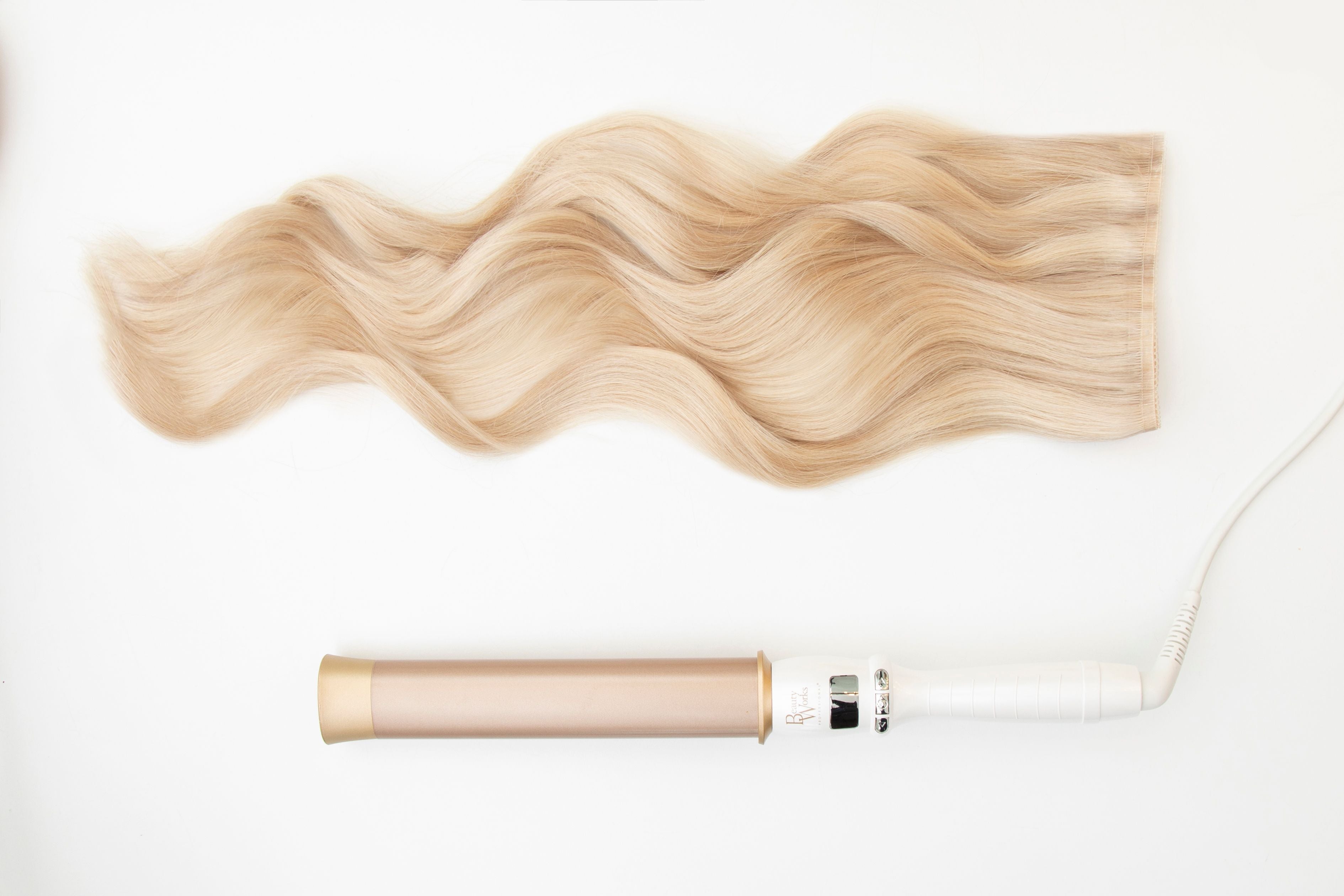 Beauty Works - Flat Iron Curl Bar 38mm