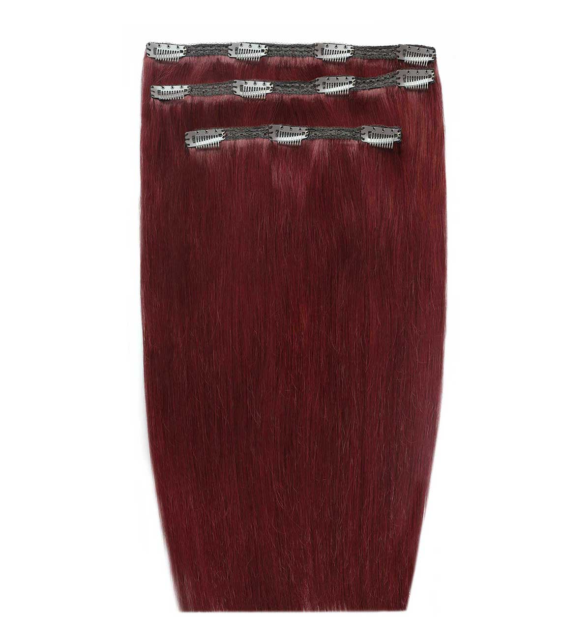 Beauty Works - Deluxe Clip-in 16" (#530 - Cherry)